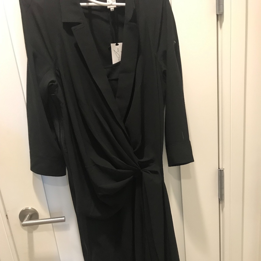 Byron Lars Beauty Mark Mascara Long Shirtdress With Camisole Size 10 NWT